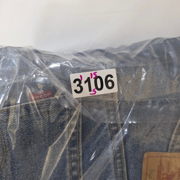 Levi 560 Jeans Mens W34 L33 Blue Denim Comfort Fit Straight Leg Zip Fly Casual - Picture 13 of 14